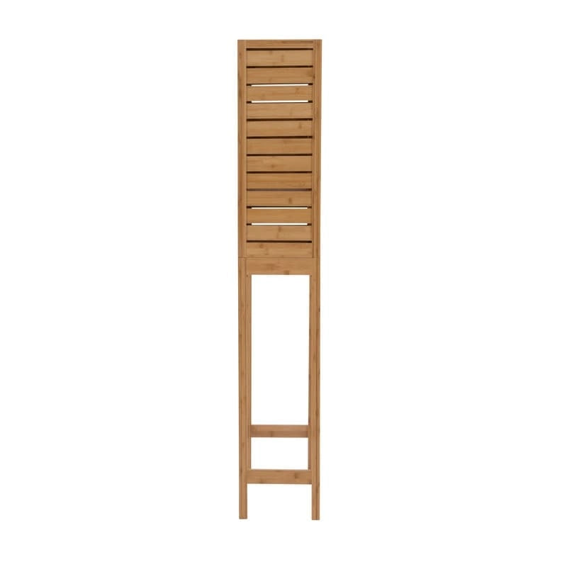 Bamboo Space Saver Hutch with Sliding Doors