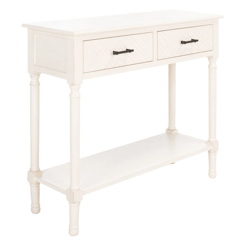 Mesa de consola com 2 gavetas - 35.5 W x 13 L x 29.5 H - 36Wx13Dx30H