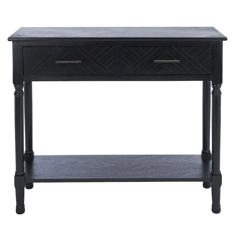Mesa de consola com 2 gavetas - 35.5 W x 13 L x 29.5 H - 36Wx13Dx30H