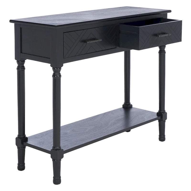 Mesa de consola com 2 gavetas - 35.5 W x 13 L x 29.5 H - 36Wx13Dx30H