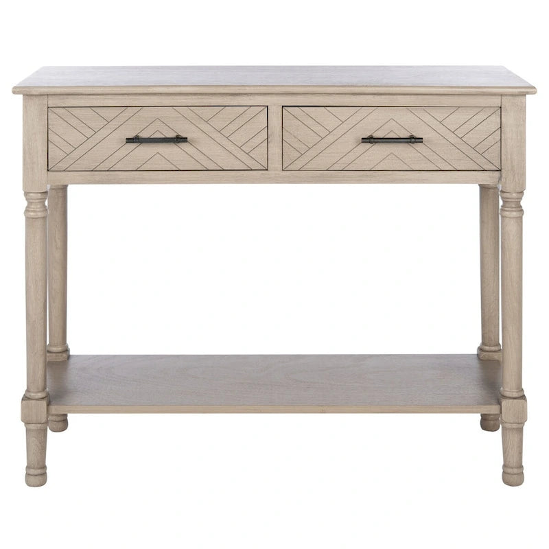Mesa de consola com 2 gavetas - 35.5 W x 13 L x 29.5 H - 36Wx13Dx30H
