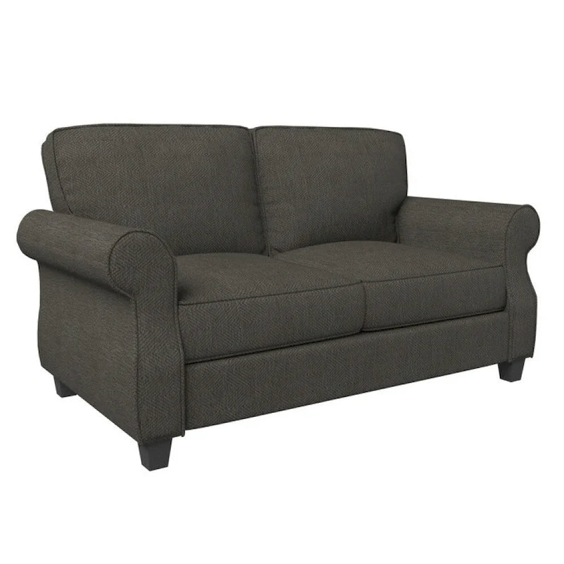 Modern Solid Wood Extra Deep Seat Sofa 2 Seater