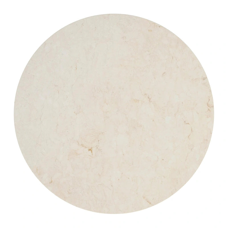 44 Round Pedestal Marble Dining Table