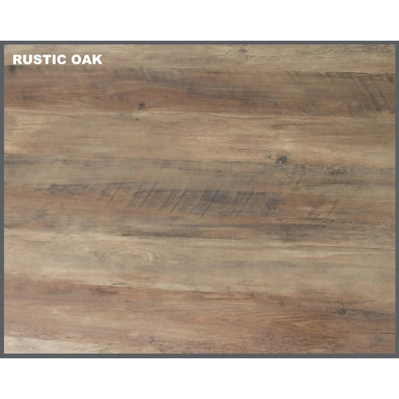 Oxford Farmhouse Rustic Oak L-Shaped Desk